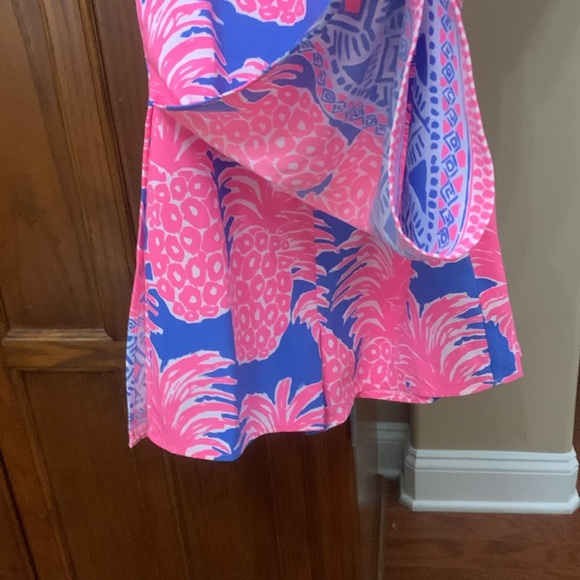 Lilly Pulitzer dress, skirted romper, size 00, Vibrant colors! - Picture 4 of 4